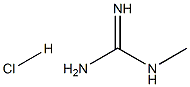 Methyl guanidine hydrochloride Structure