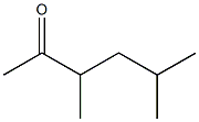 甲基异丁基丙酮,,结构式