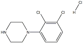 1-(2,3-Dichlorophenyl)piperazine monohydrochloride Struktur