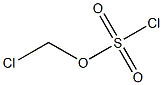 Chloromethyl chlorosulfonate Struktur