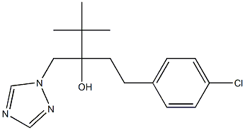 (RS)-1-(4-chlorophenyl)-4,4-dimethyl-3-(1H-1-1,2,4-triazolylmethyl)pentan-3-ol|(RS)-1-(4-氯苯基)-4,4-二甲基-3-(1H-1-1,2,4-三唑基甲基)戊-3-醇