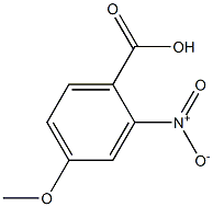 2-硝基-4-甲氧基苯甲酸,,结构式