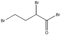 2,4-二溴丁酰溴, , 结构式