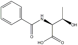 N-苯甲酰苏氨酸, , 结构式