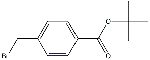 对溴甲基苯甲酸叔丁酯,,结构式