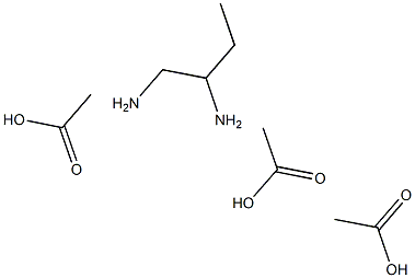 乙基乙二胺三乙酸, , 结构式