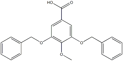 3,5-二苄氧基-4-甲氧基苯甲酸