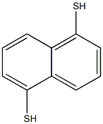 1,5-dimercaptonaphthalene 化学構造式