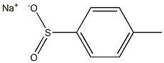 对甲基苯亚磺酸钠, , 结构式