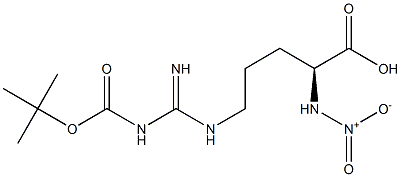 BOC-硝基精氨酸,,结构式