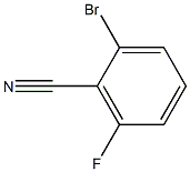 2-溴-6-氟苯腈,,结构式