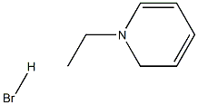 1-ethylpyridine hydrobromide Struktur