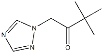 唑酮, , 结构式