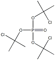 Tris-(chloroisopropyl) phosphate Structure