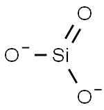 偏硅酸根标液, , 结构式
