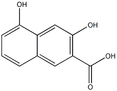 2,8-二羟基-3-萘甲酸, , 结构式