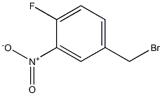 4-Fluoro-3-nitrobenzylbromide Struktur
