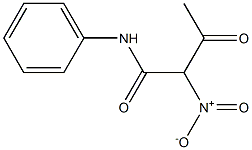 乙酰乙酰邻硝基苯胺,,结构式