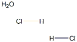 Hydrogen chloride ether solution Struktur