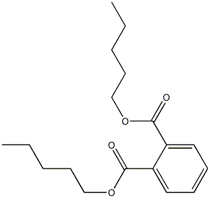 Di-n-pentyl phthalate Structure