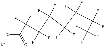 全氟辛磺酸钾,,结构式