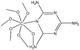 六甲氧基甲基密胺,,结构式