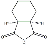 顺式六氢邻苯二甲酰亚胺, , 结构式