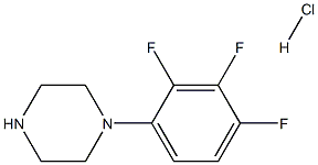 1-(3-三氟苯基)哌嗪盐酸盐, , 结构式