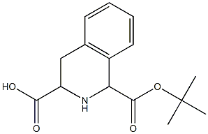BOC-D-1,2,3,4-四氢异喹啉-3-羧酸,,结构式