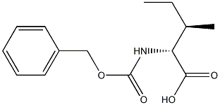 CBZ-D-异亮氨酸, , 结构式
