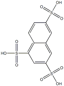 1,3,6-萘三磺酸, , 结构式