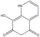 5,7-dioxy-8-hydroxyquinoline Struktur