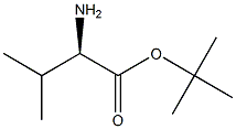 D-valine tert-butyl ester Structure