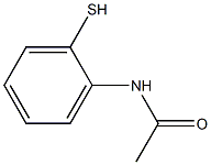 乙酰氨基苯硫酚, , 结构式