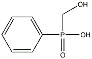 Hydroxymethylphenylphosphinic acid Struktur