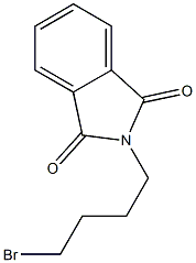 N-溴丁基邻苯二甲酰亚胺 结构式
