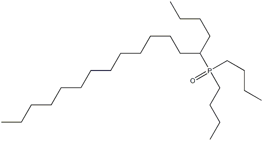Tributyltetradecylphosphine oxide Struktur