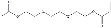 三乙二醇二丙烯酸酯, , 结构式