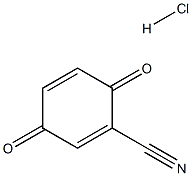 2-cyanobenzoquinone hydrochloride Struktur