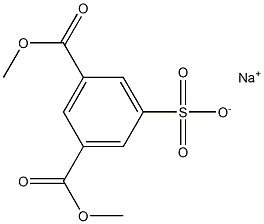 5-磺酸钠间苯二甲酸二甲酯,,结构式