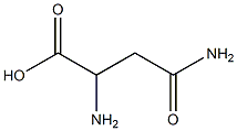 DL-天门冬酰胺,,结构式
