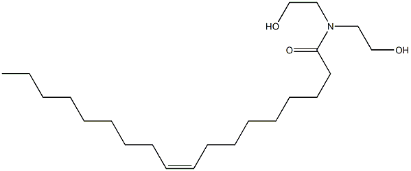 Oleoyldiethanolamine,,结构式