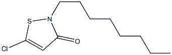 5-Chloro-2-n-octyl-4-isothiazolin-3-one Structure
