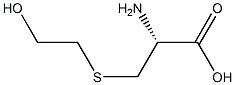 (R)-2-Amino-3-(2-hydroxyethylthio)propanoic acid Structure