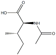 N-ACETYL-DL-ISOLEUCINE Structure