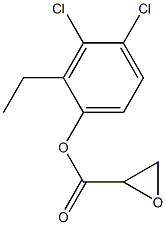 ETHYL-3,4-DICHLOROPHENYL GLYCIDATE Struktur