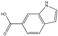 Indole-6-Carboxylic Acid, 98+% (titr., dried basis) Structure