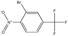 3-溴-4-硝基三氟甲苯, , 结构式
