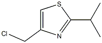 4-(Chloromethyl)-2-isopropyl-1,3-thiazole Struktur