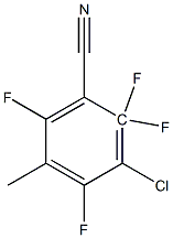 3-腈基-4-氟-5-氯三氟甲苯,,结构式